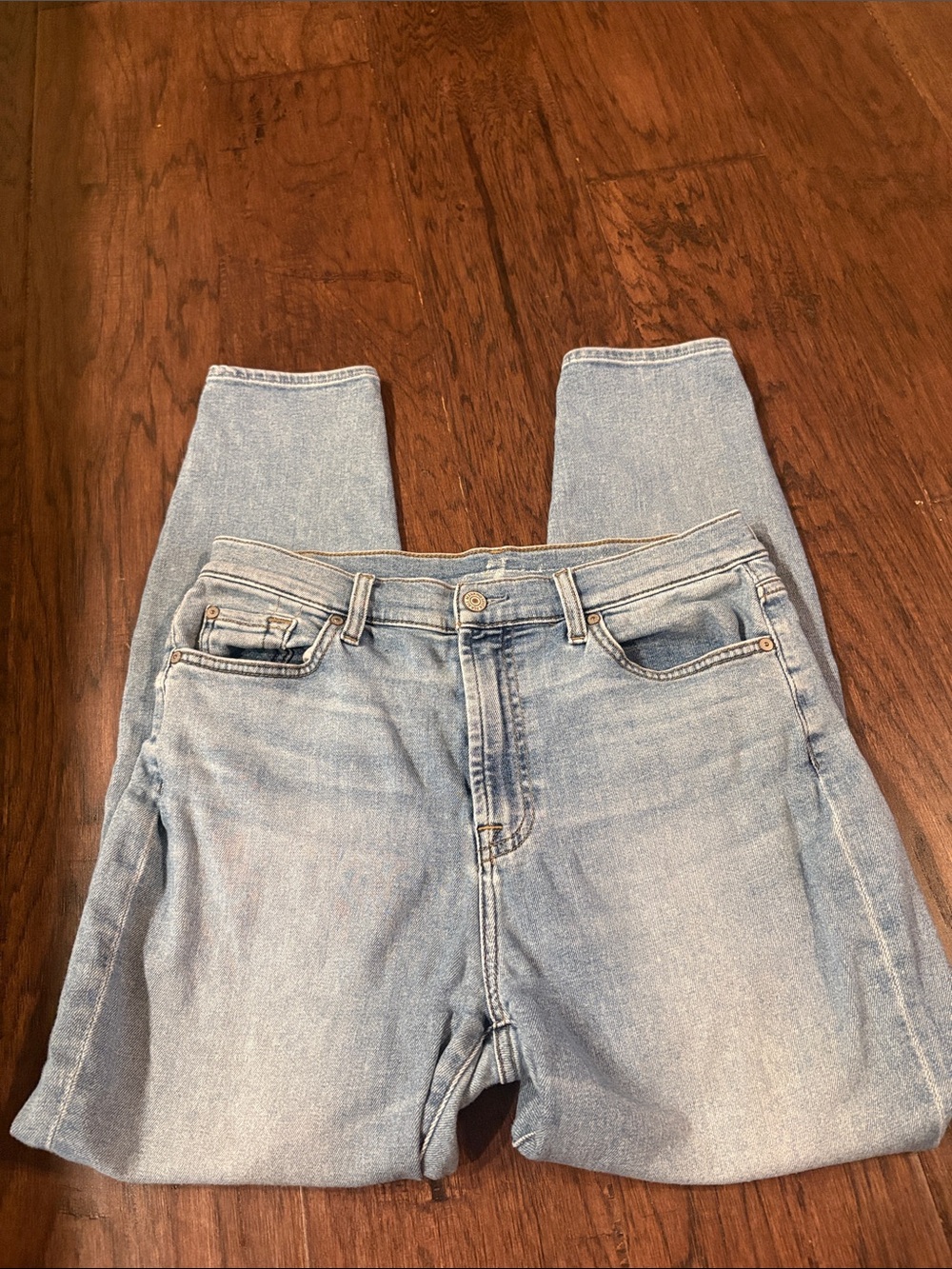 7 for all mankind High Waist Ankle Gwenevere size 31